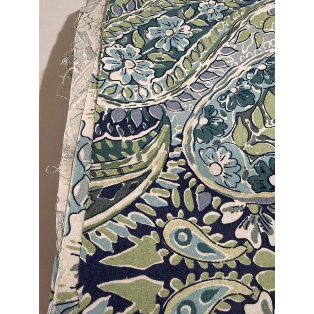 Pottery Barn Bella Paisley Floral 100% Cotton Percale 90